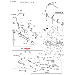 Топливопровод 31450-2F005 Mobis