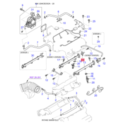 Гідравлічний шланг, кермо 57564-3E030 Mobis
