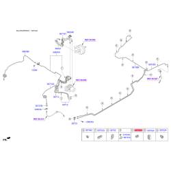 Крепление тормозной трубки 58752-2D600 Mobis