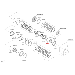 Шайба упорна АКПП 45611-26000 Mobis