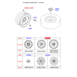 Диск 52910-3K310 Mobis