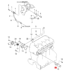 Кронштейн, паливопровід 31323-26910 Mobis