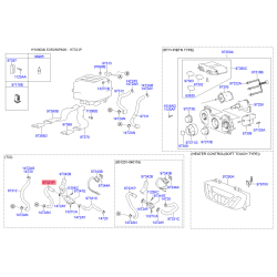 Шланг, теплообмінник - опалення 97321-26051 Mobis