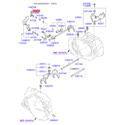 Втулка КПП 43872-39000 Mobis