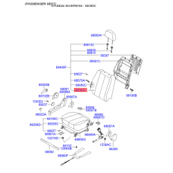 Сидение крепление 88360-3K501FBN Mobis