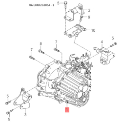 Внутрішнє дзеркало 85101-2B000 Mobis