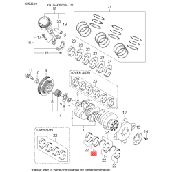 Вилка (кронштейн) переднього амортизатора ліва 54681-38000 Mobis