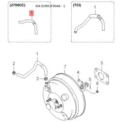 Проводка центральная (жгут, коса) 91410-1F311 Mobis