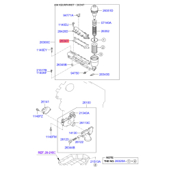 Заглушка головки блока цилиндров 26347-3C100 Mobis