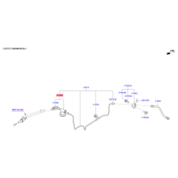 Клапан регулировочный привода сцепления 41690-A5100 Mobis