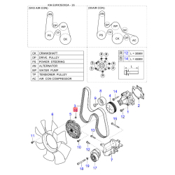 Топливопровод 31487-4A010 Mobis