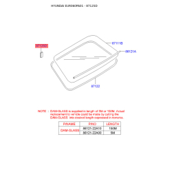 Крепление обшивки багажника 87125-02000 Mobis