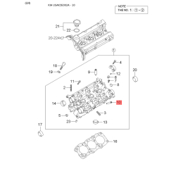 Датчик положения распределительного вала 39318-39800 Mobis