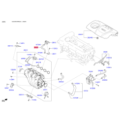 Шланг (трубка) вакуумна 29021-2B000 Mobis