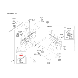 Блок управління кришка багажника 93577-2P000VA Mobis