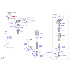 Гайка системи охолодження 13386-08007B Mobis