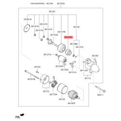 Багатодискове зчеплення, стартер 36145-2F000 Mobis