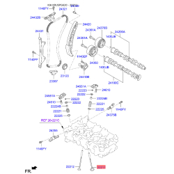 Клапан впускной 22211-04000 Mobis