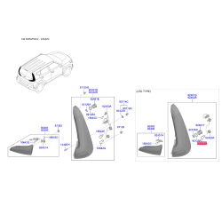Лампа накаливания, основная фара 18642-27007L Mobis