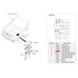 Запобіжники 18980-04818 Mobis