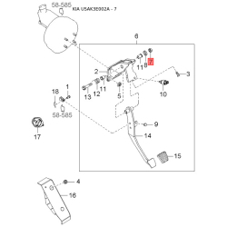 Крышка защитная поддона мотора 21514-39801 Mobis
