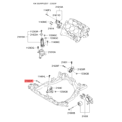 Болт кронштейна мотора 21920-2E200 Mobis