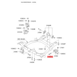 Болт блоку циліндрів 21920-4D200 Mobis