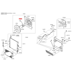 Вентилятор радиатора охлаждения 97786-3E900 Mobis