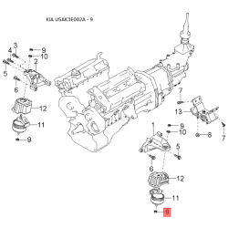 Датчик положения коленвала 39310-39800 Mobis