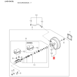 Ременной шкив, водяной насос 25211-38401 Mobis