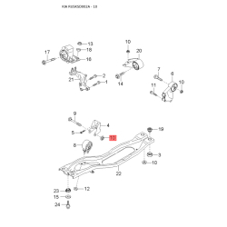 Пыльник рулевой рейки 0H002-32125 Mobis