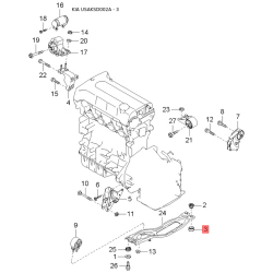 З'єднувач, провід склоомивача 0H001-67502 Mobis