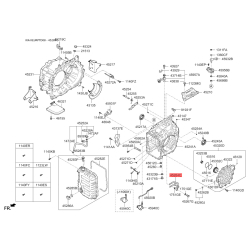 Масляный радиатор, автоматическая коробка передач 45264-23421 Mobis