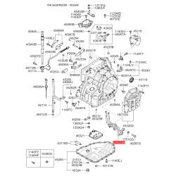 Масляный радиатор, автоматическая коробка передач 45264-23420 Mobis
