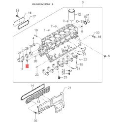 Упор капота и его крепление 0G030-56693A Mobis