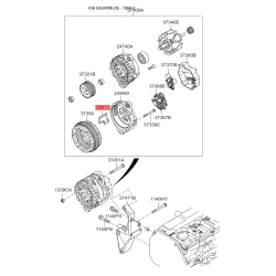 Крышка генератора 37347-4A300 Mobis