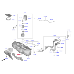 Болт паливної системи 11251-10306K Mobis