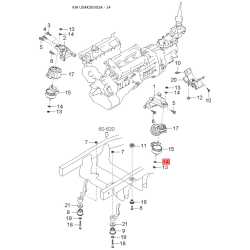 Блок кнопок стеклоподъёмника левый 93580-3E200BL Mobis