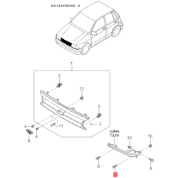 Гвинт регулювальний АКПП KKY01-12141A Mobis