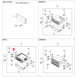 Заглушка педалі акселератора MB173-56135 Mobis