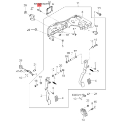Втулка генератора 0K045-28156 Mobis