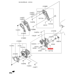 Втулка, шток вилки КПП и блок цилиндров 58168-3E500 Mobis