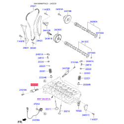 Клапан регулятора распределительного вала 24355-2E100 Mobis