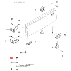 Крышка защитная ремня распредвала 0RF01-10532 Mobis
