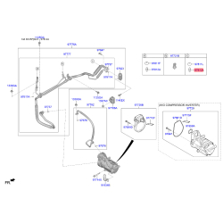 Расширительный клапан, кондиционер 97812-22300 Mobis