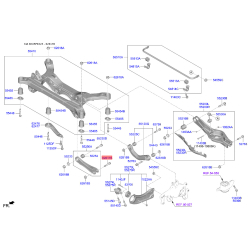 Болт кріплення заднього амортизатора 62617-2E500 Mobis