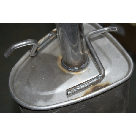 Глушник задній під хомут седан (бочка трикутник) BOSAL УЦІНКА 279-661 RSP