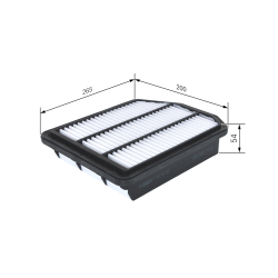 Фильтр воздушный BOSCH