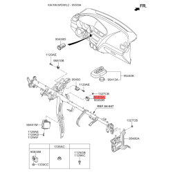 Реле, противоблокировочное устройство 95550-2G000 Mobis