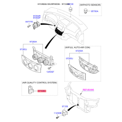 Датчик температуры окружающей среды (воздуха) 97280-3L000 Mobis